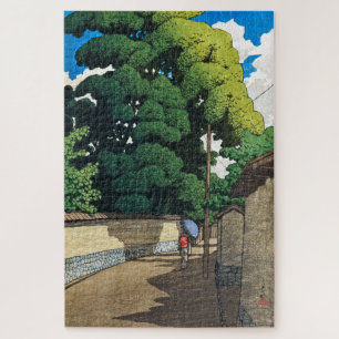 ukiyoe [hasui] C21 Shimohonda-town, Kanazawa Jigsaw Puzzle