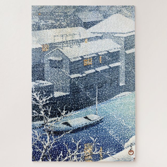 ukiyoe hasui n03 Ochanomizu Jigsaw Puzzle (Vertical)