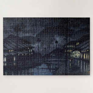 ukiyoe hasui n18 Kinosaki, Tajima Jigsaw Puzzle