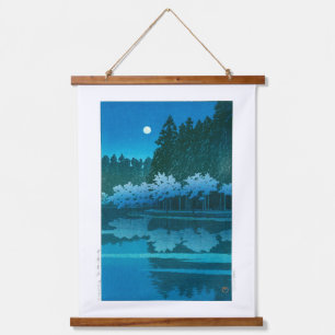 ukiyoe - hasui - No.19 Spring night at Inokashira Hanging Tapestry