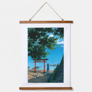 ukiyoe - hasui - No.32 Chuzenji, Utagahama - Hanging Tapestry