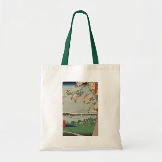 UKIYOE ~HIROSHIGE 名所江戸百景 隅田川水神の森真崎~ TOTE BAG