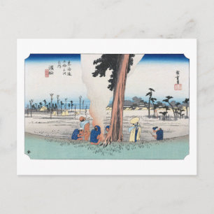 ukiyoe Hiroshige No.29 Hamamatsu Postcard
