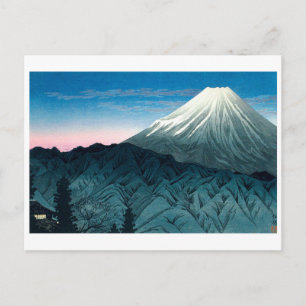 ukiyoe [Shōtei] Mount Fuji From Hakone Postcard