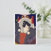 ukiyoe - Toyokuni manga - No.04 Tenjiku Tokubē - Postcard (Standing Front)