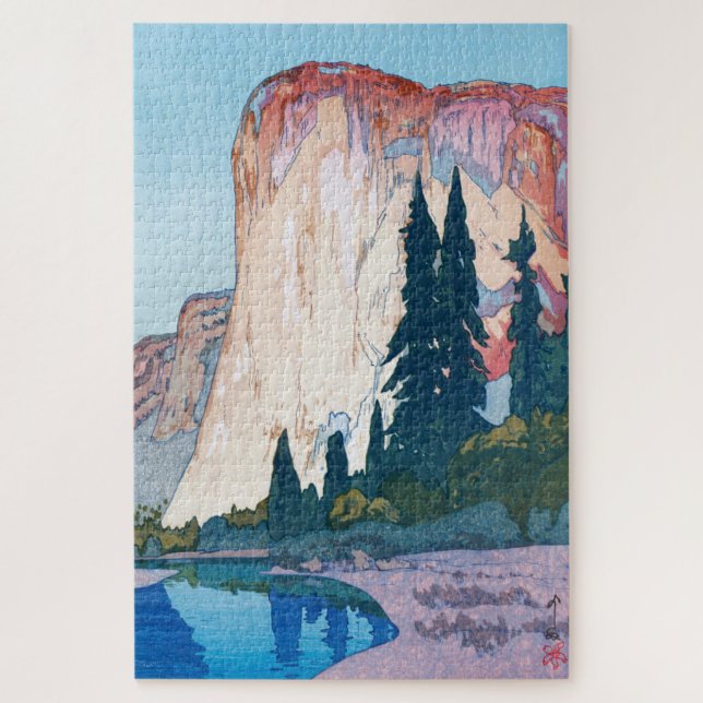 ukiyoe - Yoshida - 15 - El Capitan -  Jigsaw Puzzle (Vertical)