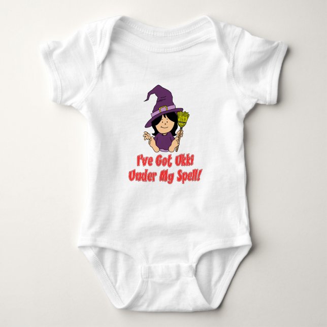 Ukki Under My Spell Baby Bodysuit (Front)