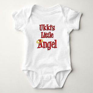 Ukki's Little Angel Baby Bodysuit