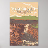 Ukkusiksalik National Park Canada Travel Vintage