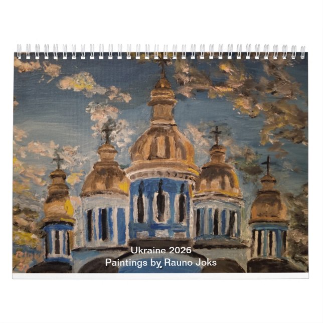 Ukraine 2026 Calendar (Cover)
