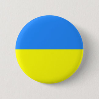 Ukraine 6 cm round badge