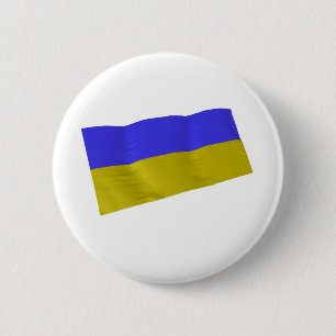 ukraine 6 cm round badge