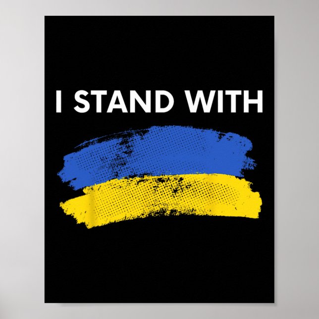 Ukraine Aid Support  Poster (Front)