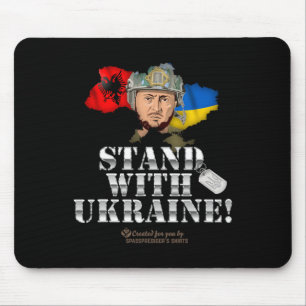 Ukraine Alnia Volodymyr Zelenskyy Stand With Ukrai Mouse Mat