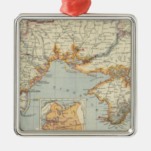 Ukraine and Moldova Metal Tree Decoration