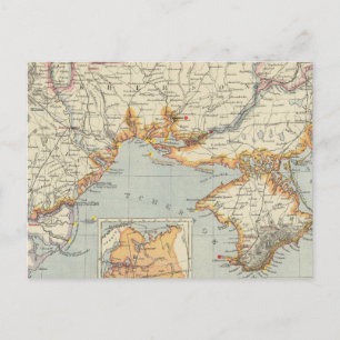 Ukraine and Moldova Postcard