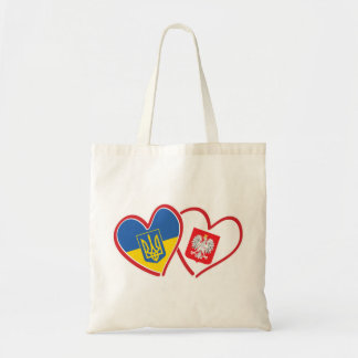Ukraine-and-Polish-Eagle-Flag Tote Bag