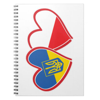 Ukraine-and-Polish-Flag Notebook