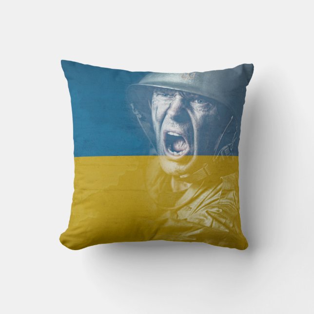 Ukraine Army Cushion (Front)