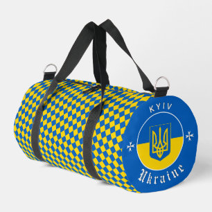 Ukraine Bag, gym, travel bag, Ukrainian Flag Duffle Bag