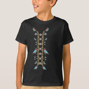 Ukraine Birds Tee Cute Vintage Floral Ukrainian Vy