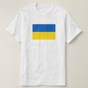 Ukraine Blue and Yellow Flag T-Shirt