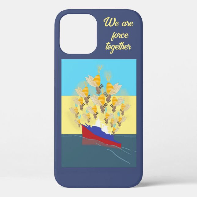 Ukraine "blue yellow" colourful  Case-Mate iPhone case (Back)