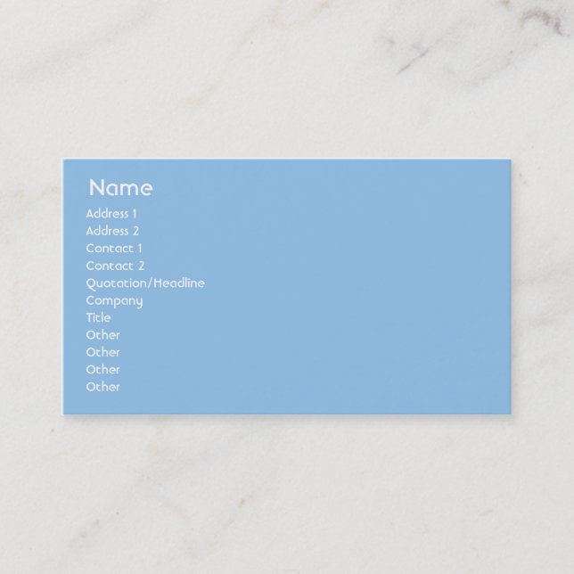 Ukraine - Business Business Card (Front)