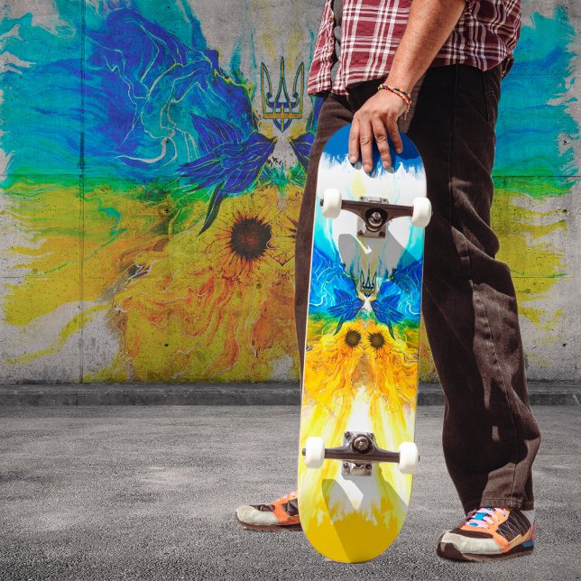 Ukraine Butterfly Skateboard (Creator Uploaded)