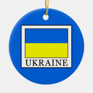 Ukraine Ceramic Tree Decoration