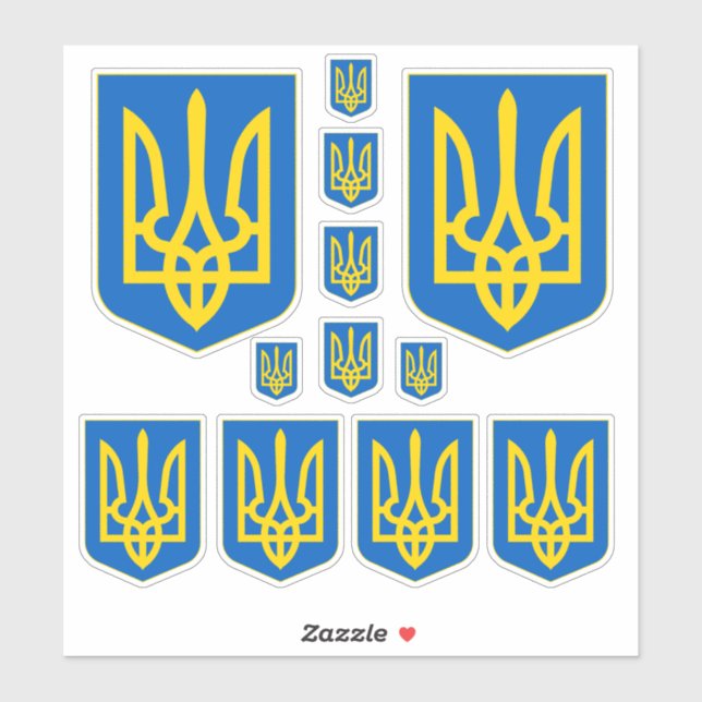 Ukraine Coat of Arms (Sheet)