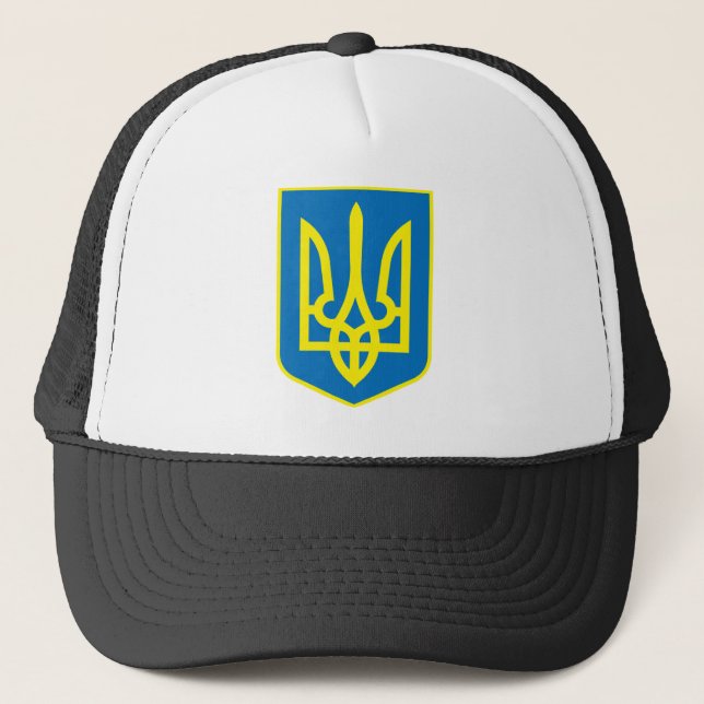 Ukraine Coat of Arms Hat (Front)