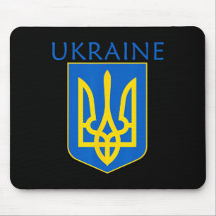 Ukraine Coat Of Arms S Ukrainian Pride Shirt Mouse Mat