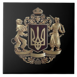 Ukraine Coat of Arms  Tile