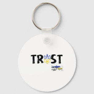 Ukraine Coat Of Arms - Trust Key Ring