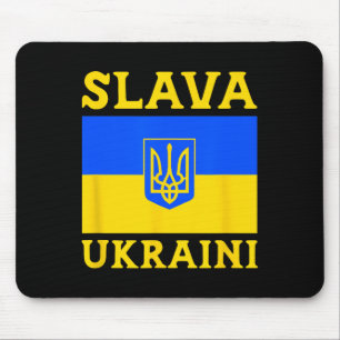 Ukraine Country Flag Pride Slava Ukraini 3 Mouse Mat