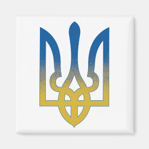 Ukraine Country Pride Flag, Ukrainian Flag Magnet