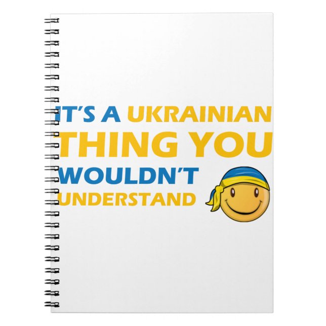 Ukraine Designs Notebook (Front)