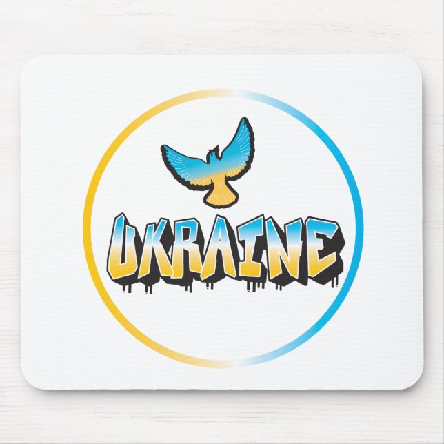 Ukraine Dove.ai Mouse Mat (Front)