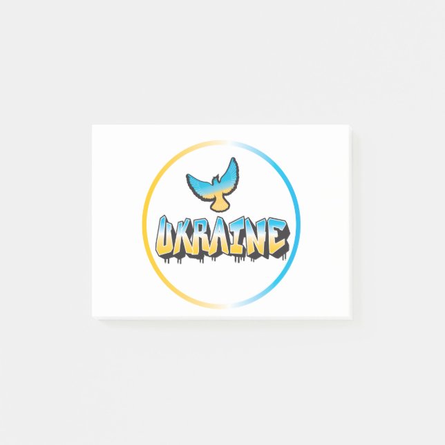 Ukraine Dove.ai Post-it Notes (Front)