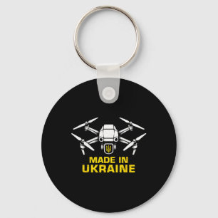 Ukraine Drone Patriotic Ukrainian Fpv Lovers Key Ring