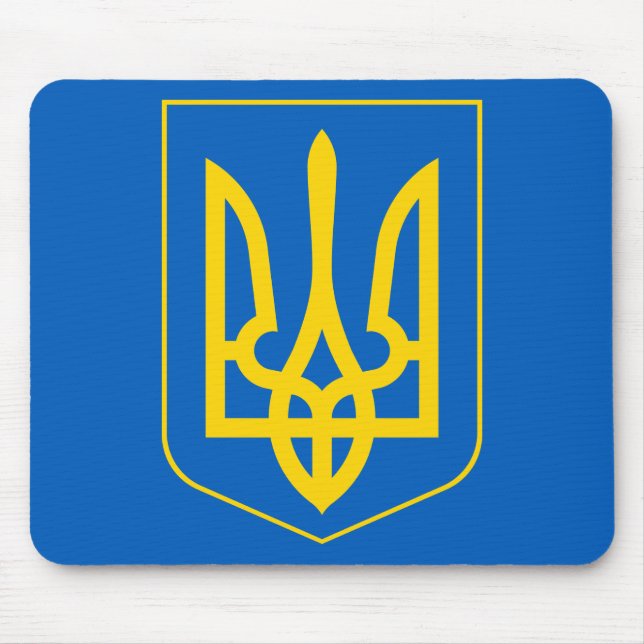 ukraine emblem mouse mat (Front)