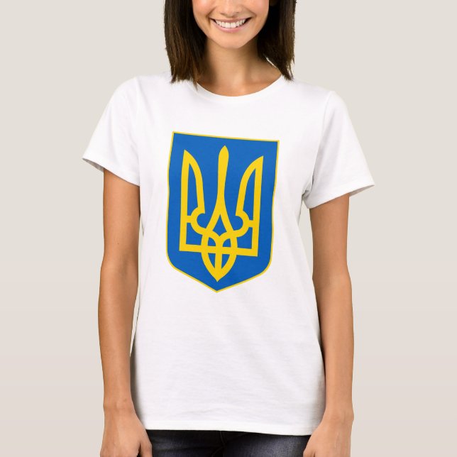 ukraine emblem T-Shirt (Front)
