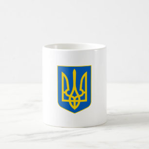 Ukraine Emblem, Ukrainian National Zelensky Coffee Mug