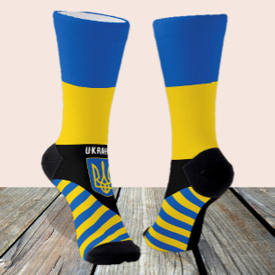 Ukraine, fashion, Ukrainian flag, patriotic Socks