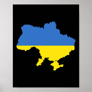 Ukraine Flag 4 Poster