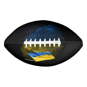 Ukraine flag american football