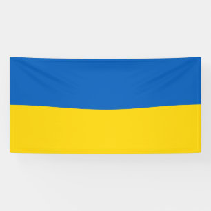 Ukraine Flag Banner