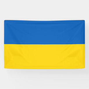 Ukraine Flag Banner