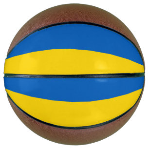 Ukraine Flag Basketball